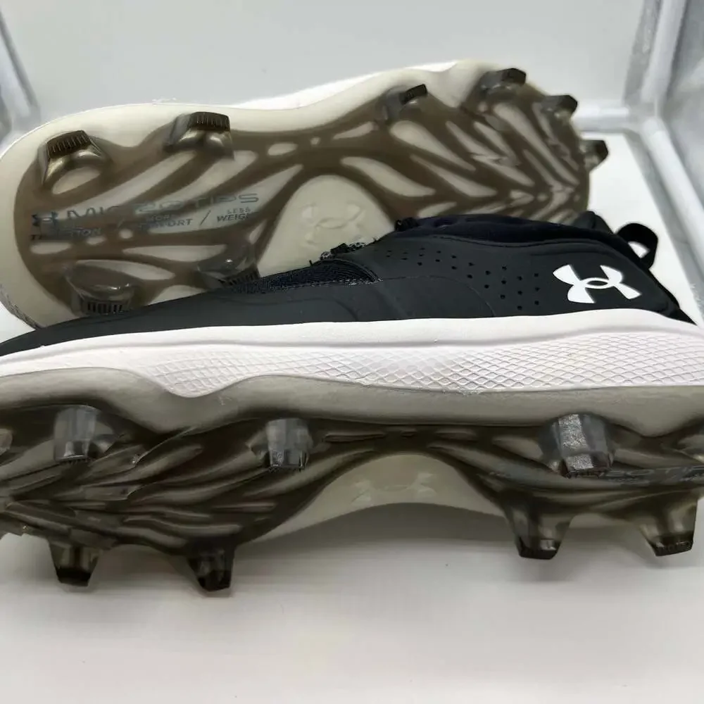 Under Armour Glyde Charged Molded Softball Cleat Women's‎ Black/White Size 11